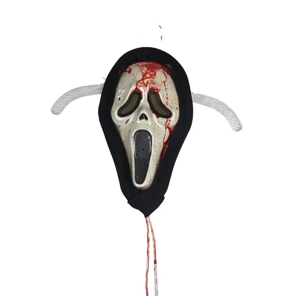 Scream Halloween Bleeding Ghost Mask with blood pump Costume‎ #774